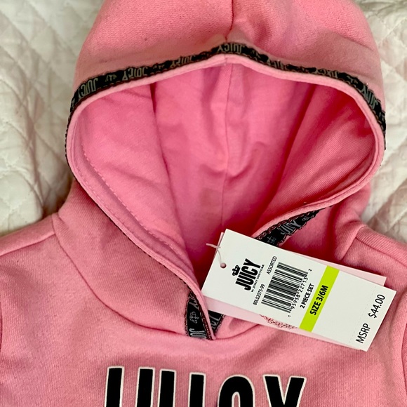 Juicy Couture pink tracksuit. Put ur new bundle of Joy in this cute pink outfit - Picture 4 of 4